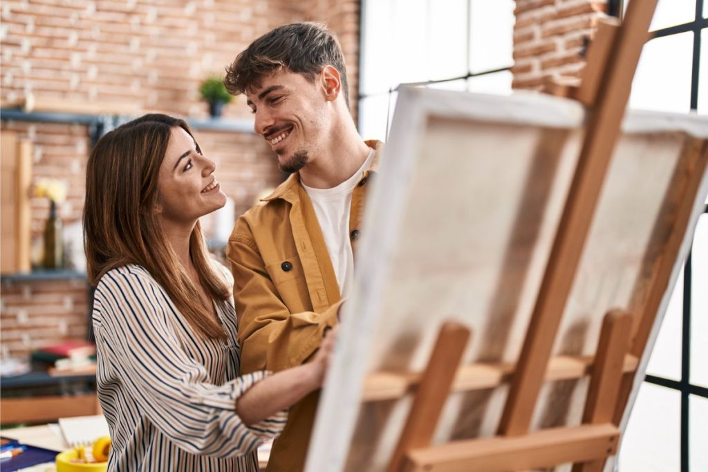 Paint and Sip Date Night for Couples Is It A Good Idea? I Paint You Sip