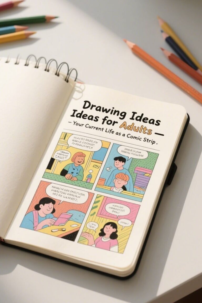 21 Drawing Ideas for Adults That Spark Creativity, Calm, and Deeper