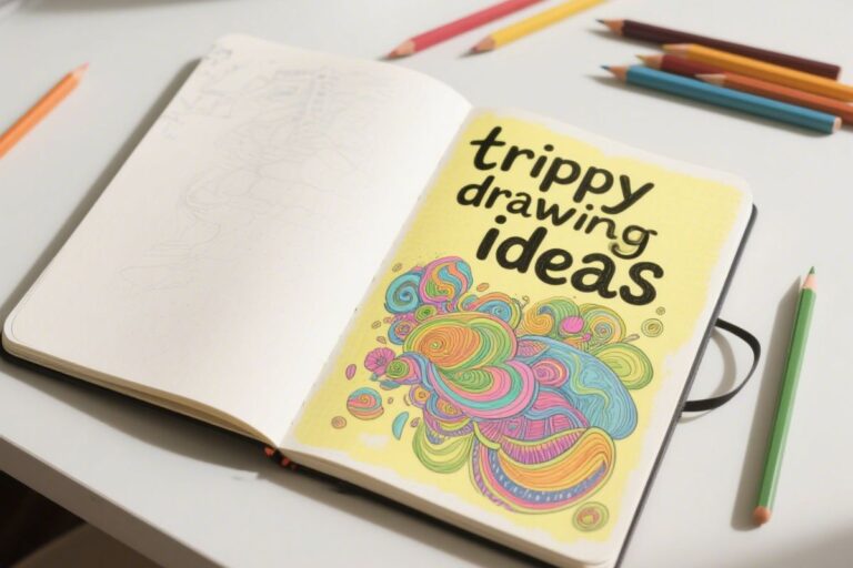trippy drawing ideas