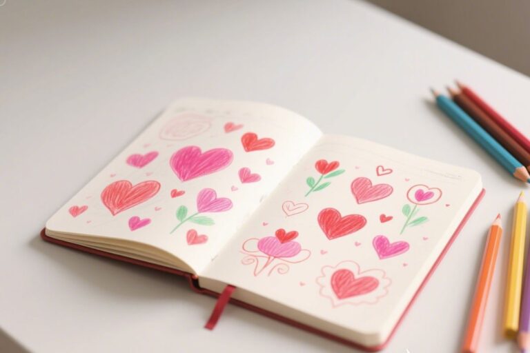 valentine drawing ideas
