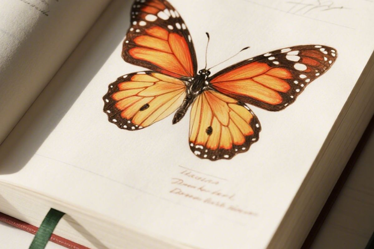 butterfly drawing ideas