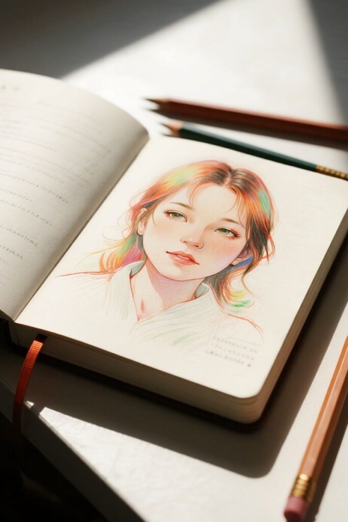 portrait realistic drawing ideas