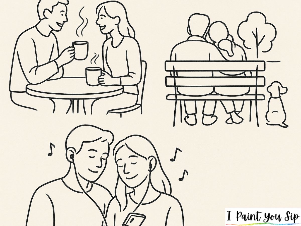 couple drawing ideas