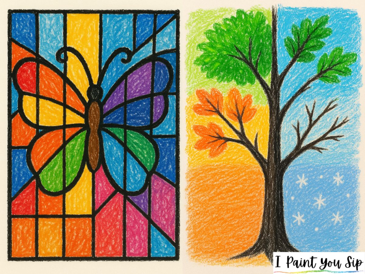 crayon drawing ideas