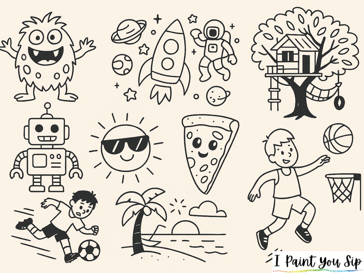 drawing ideas for 10 year olds