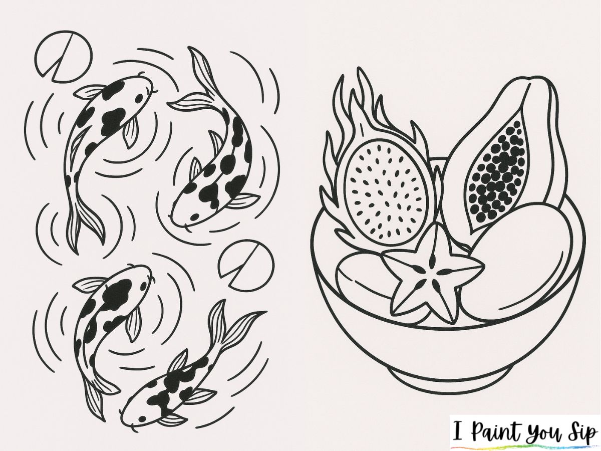 exotic drawing ideas