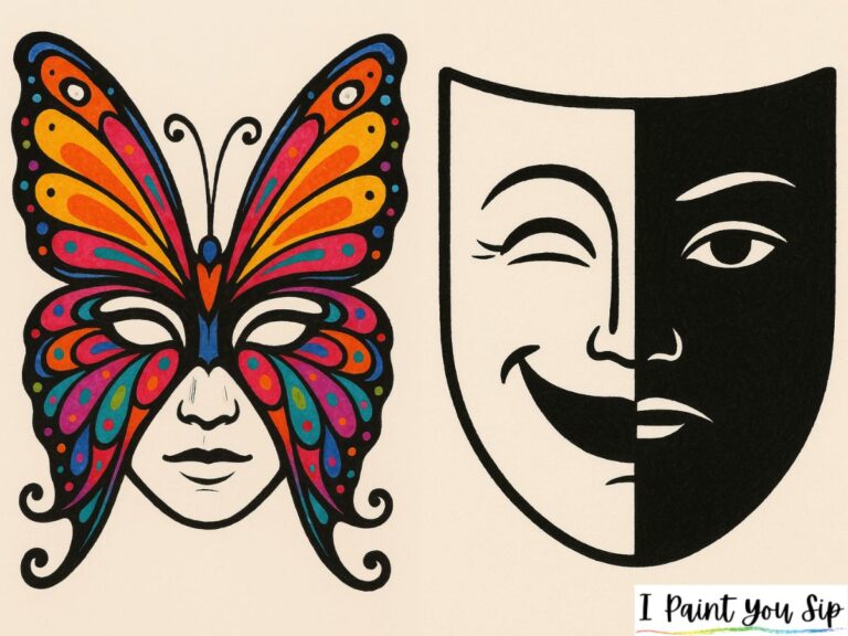 mask drawing ideas