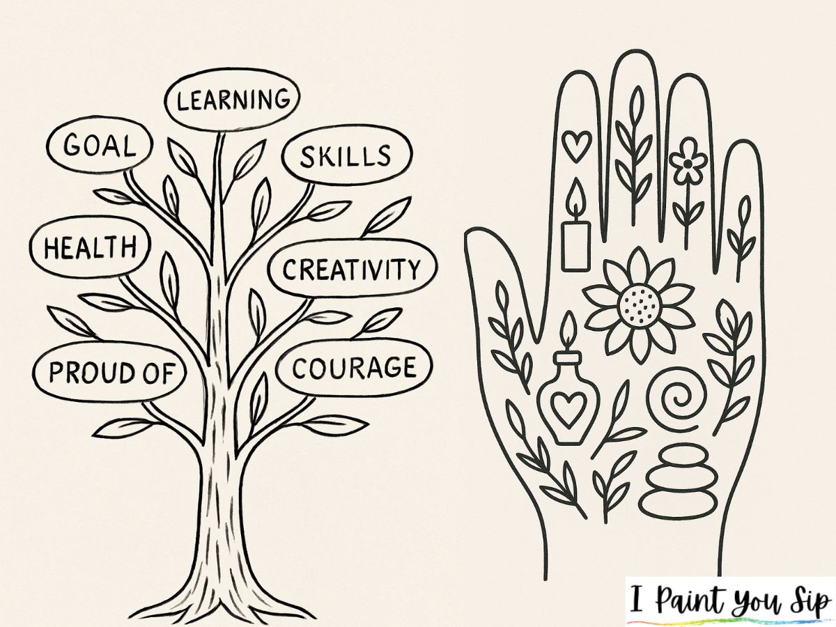 mental health drawing ideas