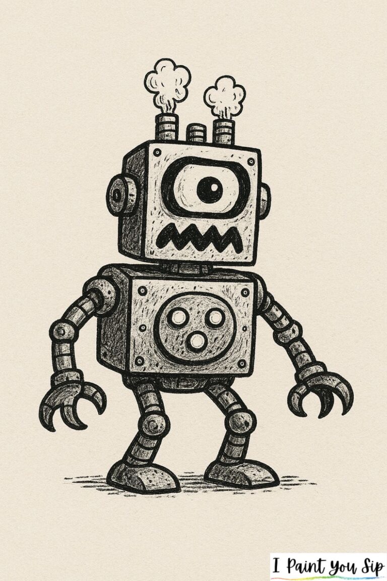17 Monster Drawing Ideas to Spark Your Imagination | I Paint You Sip