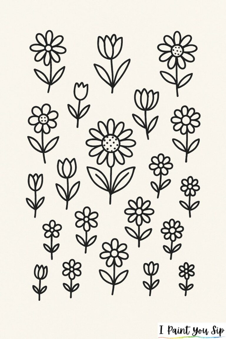 Litte Draws 15 Little Drawing Ideas That Spark Big Creativity | I Paint You Sip