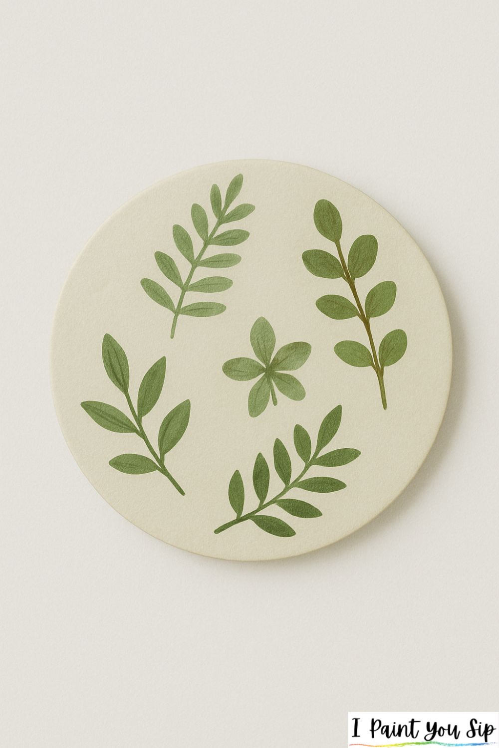 botanical leaf pattern