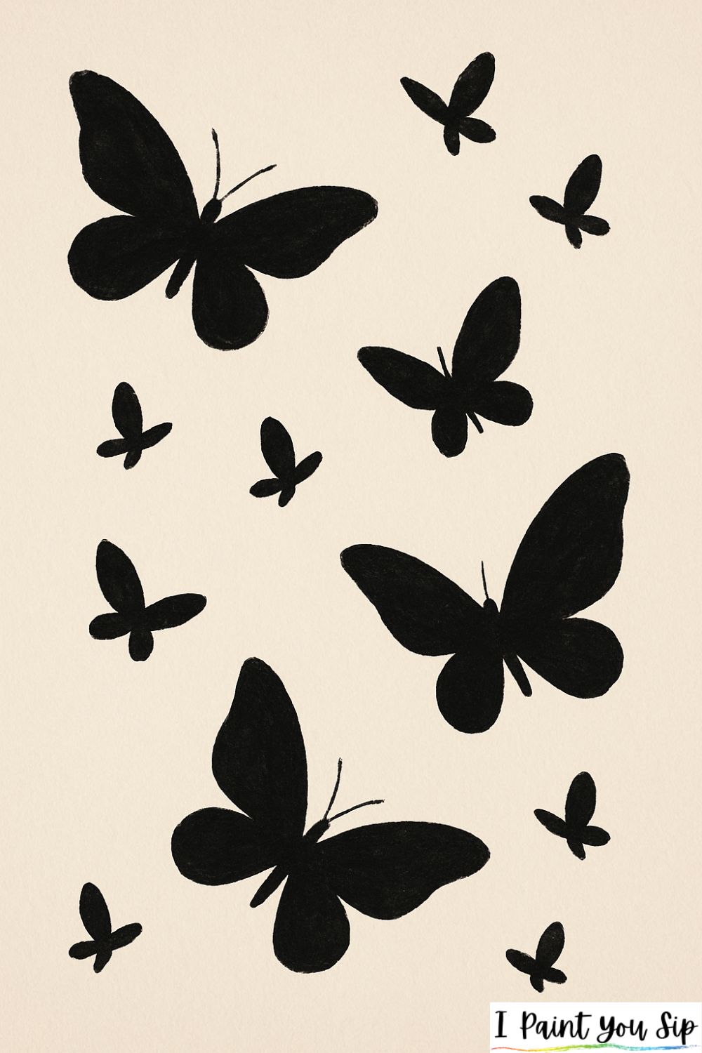 butterflies in flight