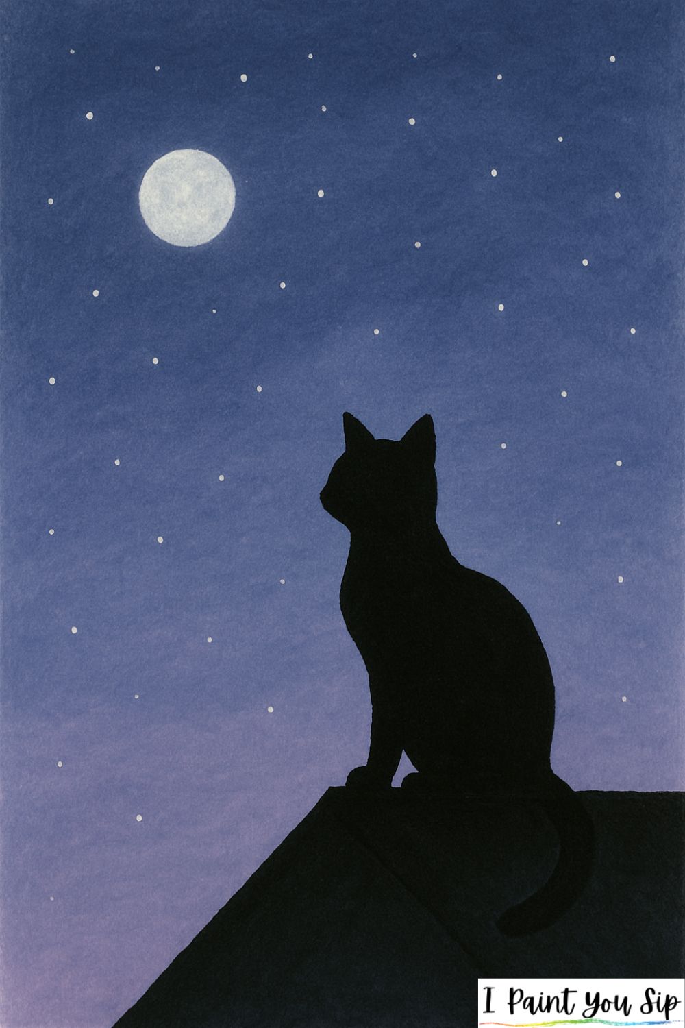 cat on the rooftop