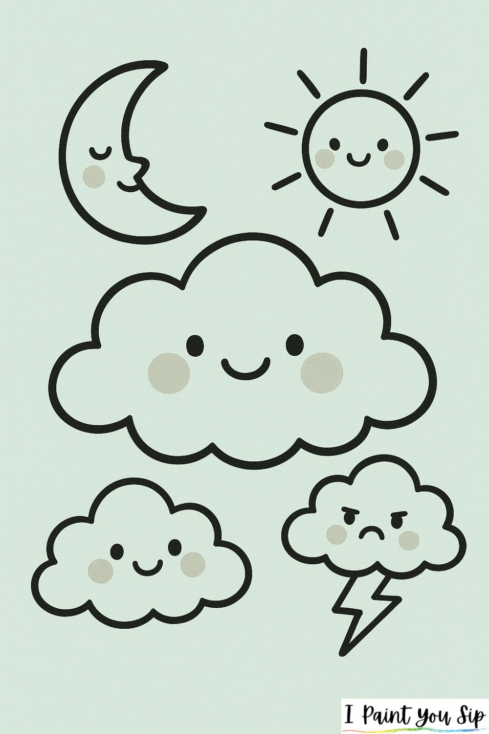 cloud character family