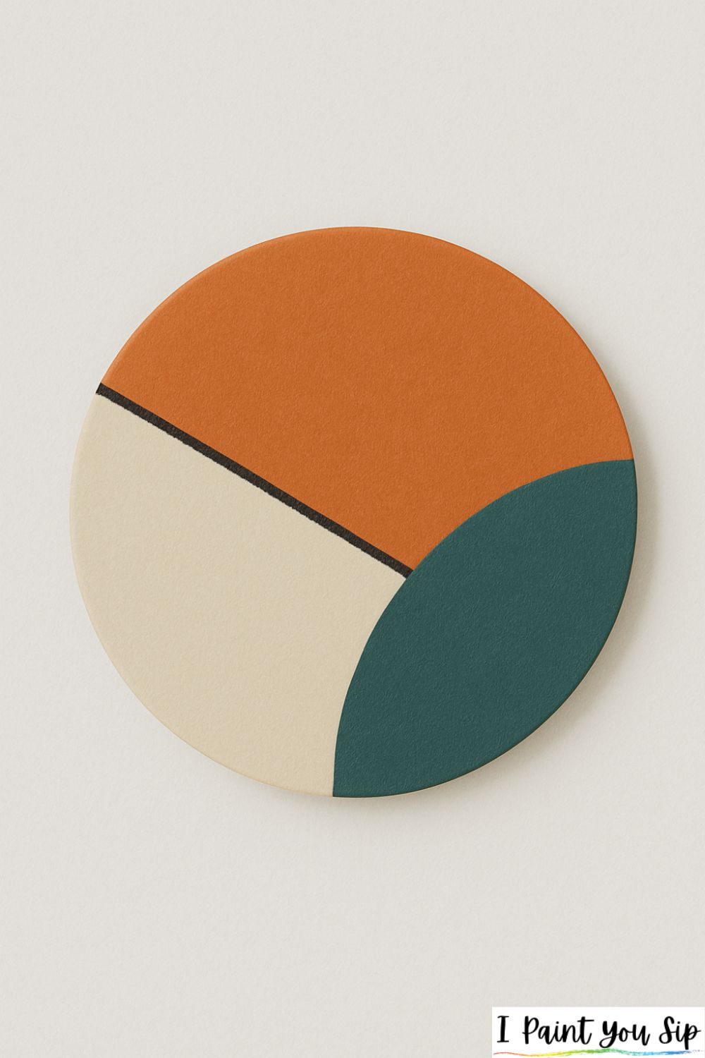 color-block modern art
