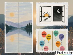 17 Wonderfully Unique Couple Painting Ideas to Try Together | I Paint ...
