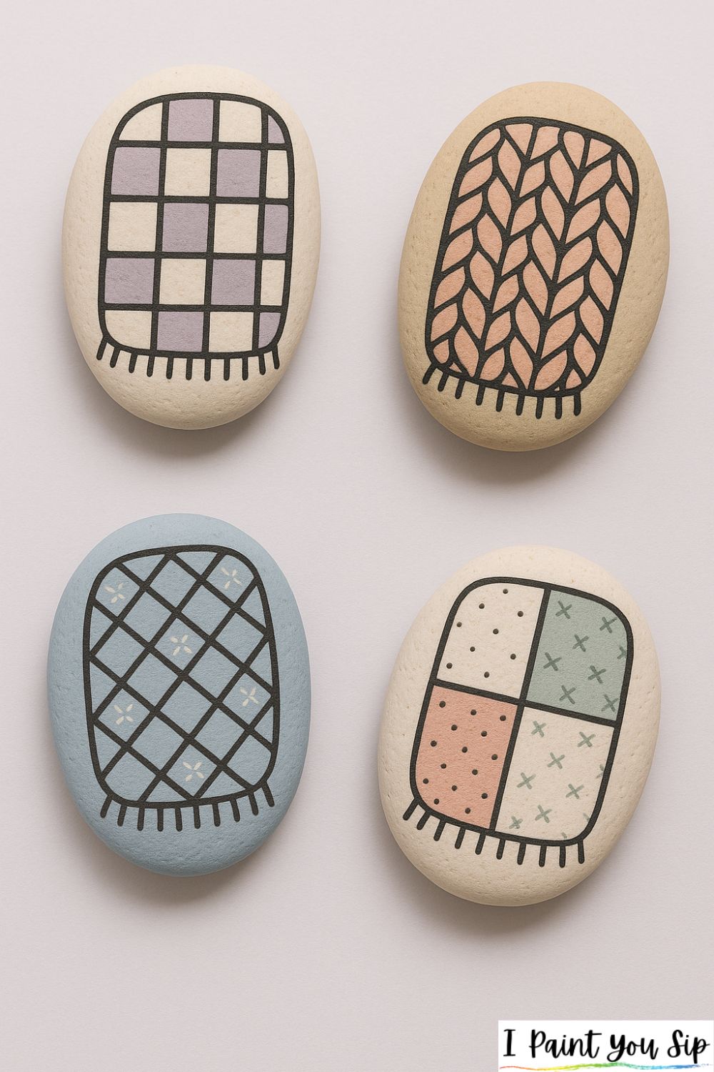 21 Cute Rock Painting Ideas You’ve Probably Never Tried | I Paint You Sip