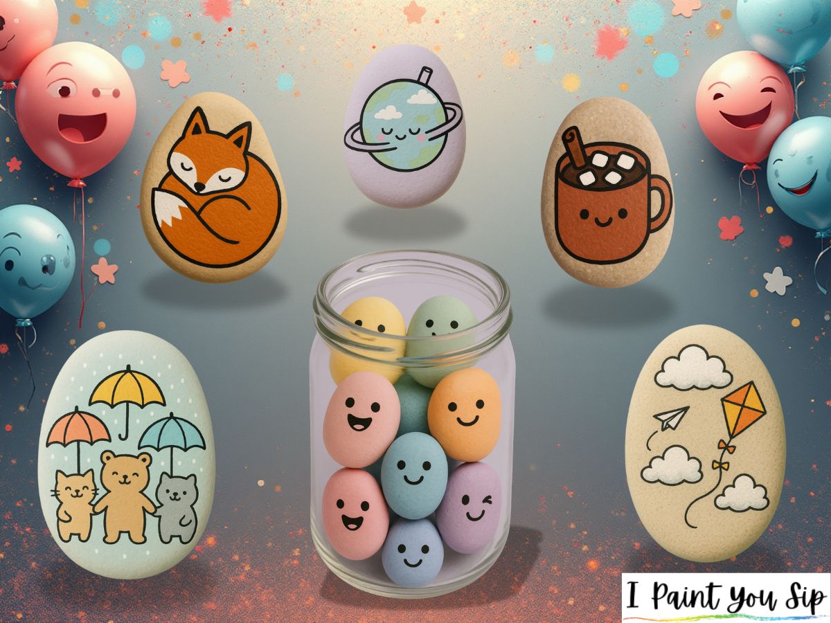 cute rock painting ideas