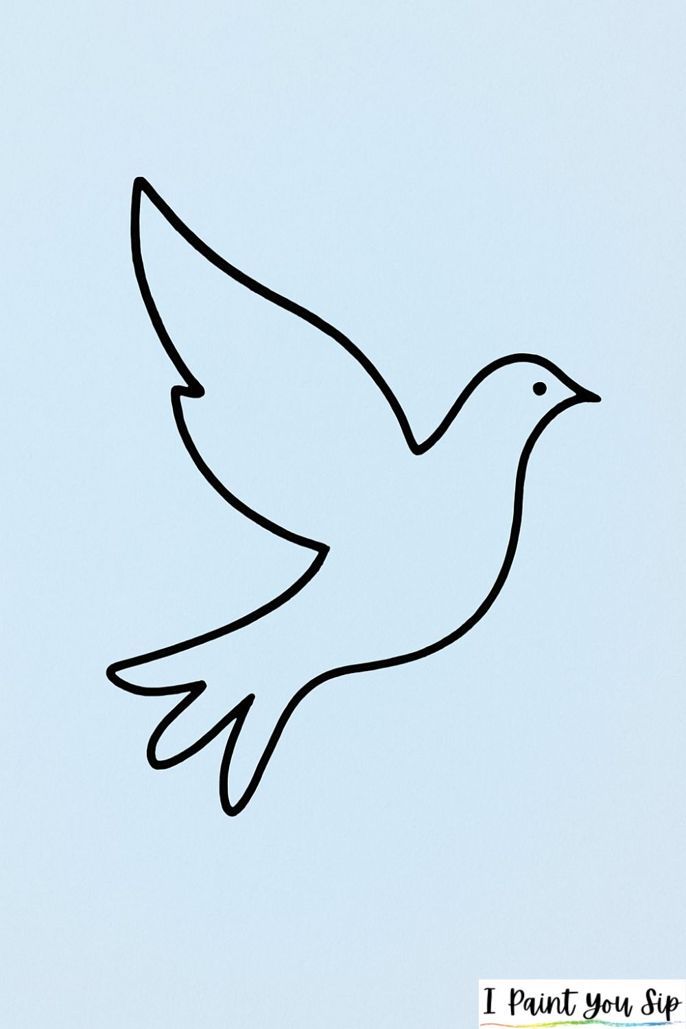 dove of peace outline