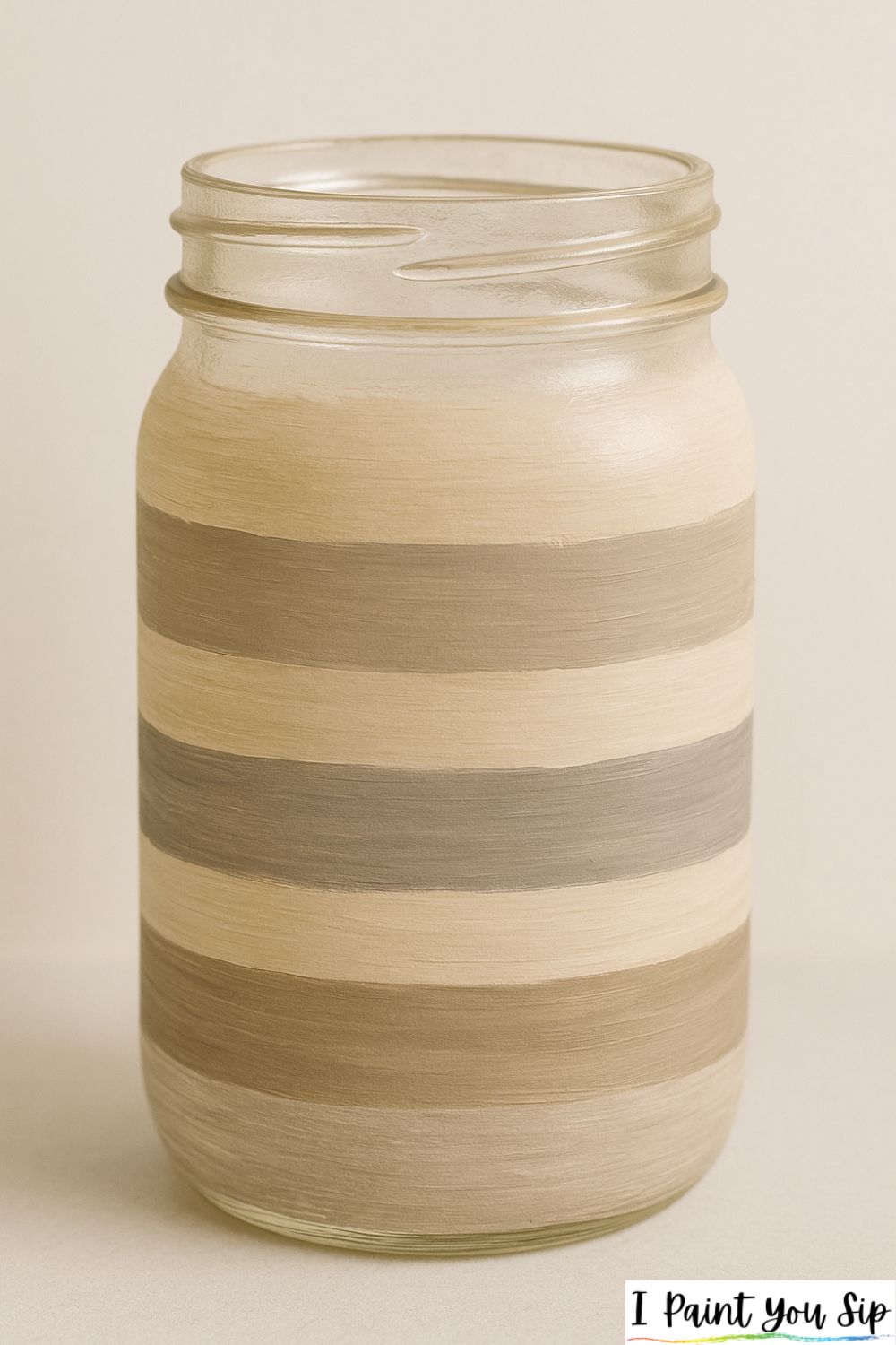 driftwood stripe jar