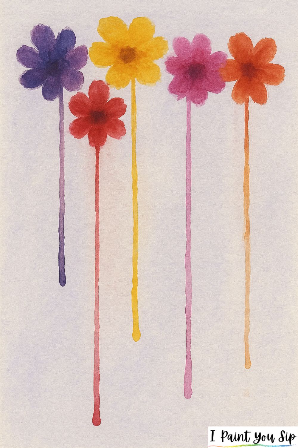 drip-down bloom stems