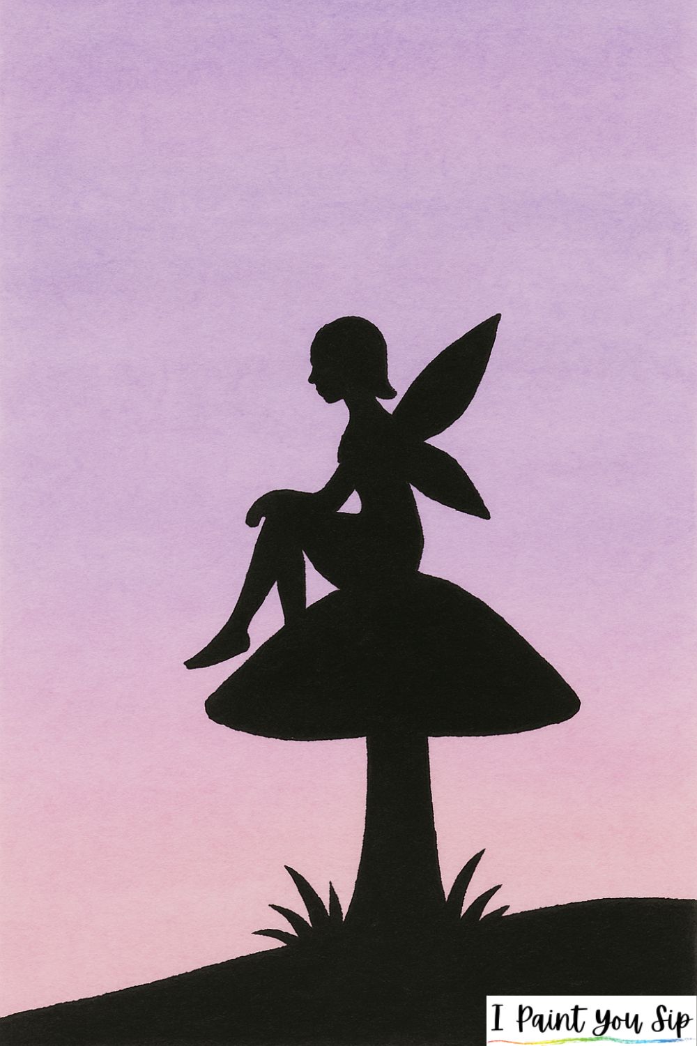 fairy on a mushroom