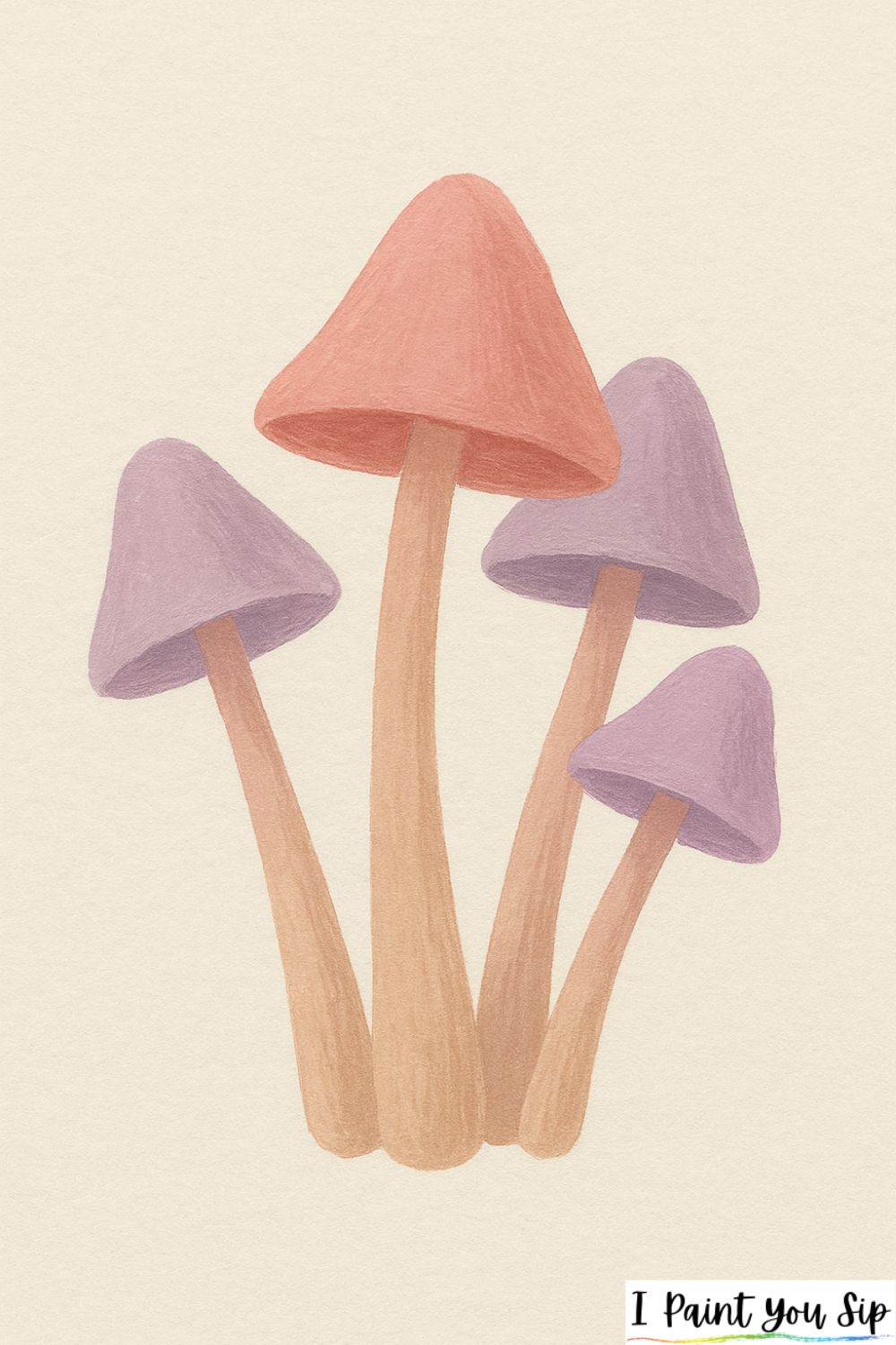fairy-tale mushroom cluster