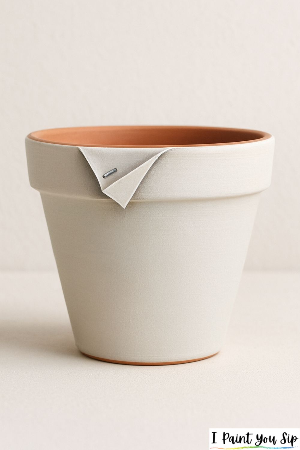 faux folded paper edge