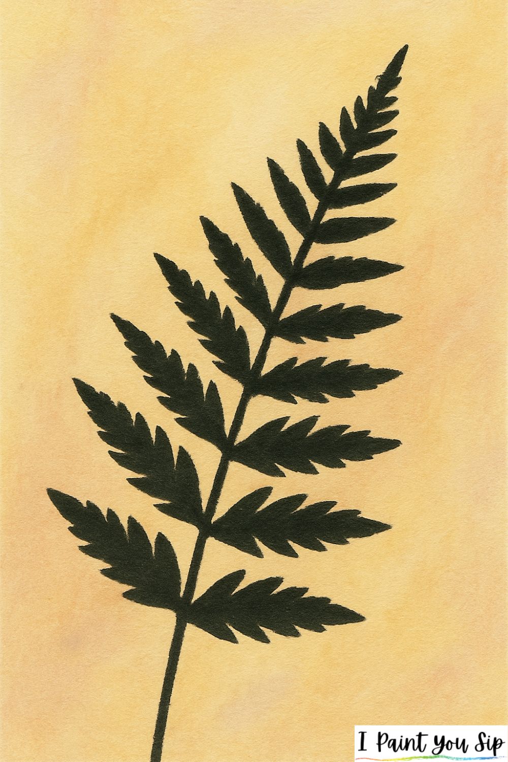 fern shadow silhouette