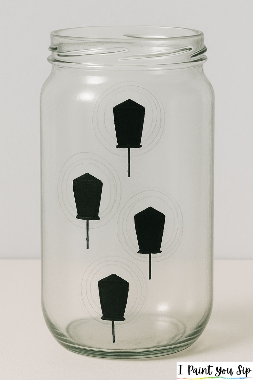 floating paper lantern path