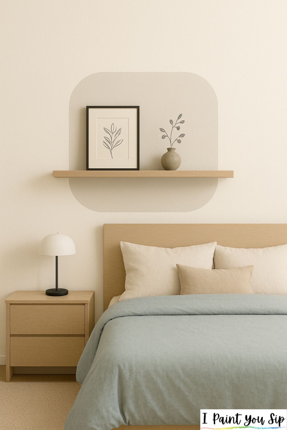 “floating shelf shadows” trick