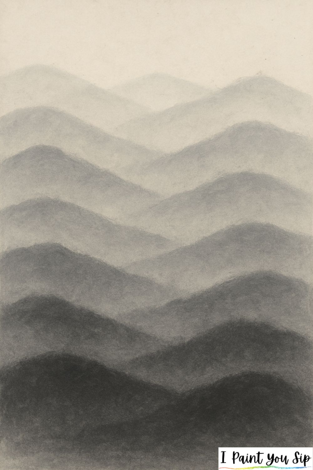 foggy mountain folds