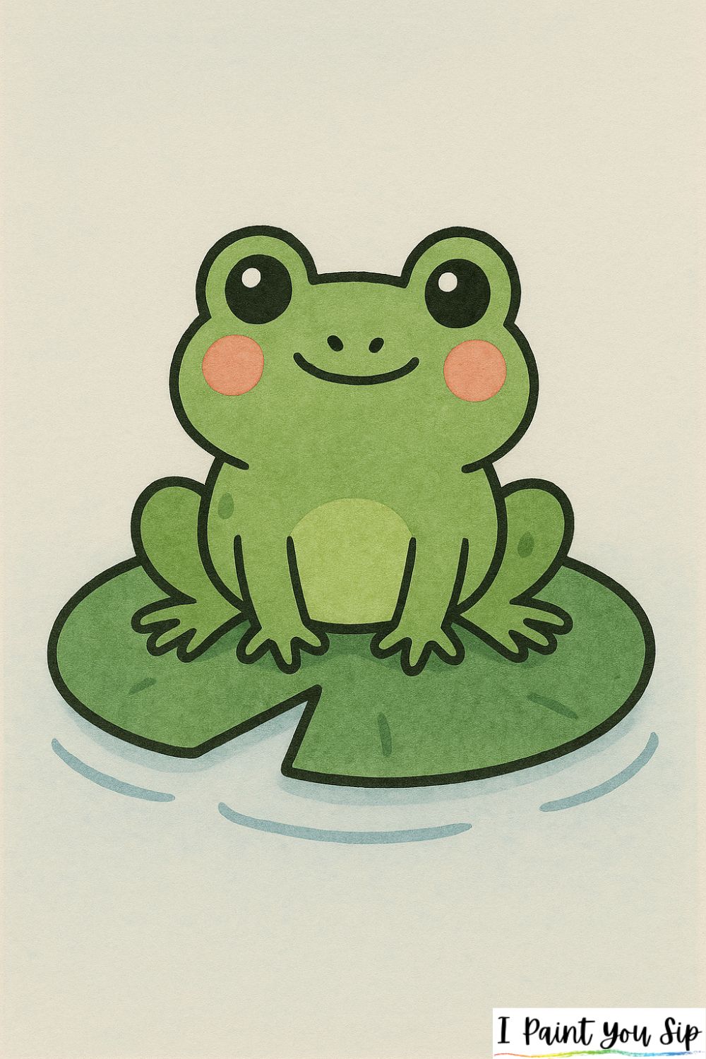 frog on a lily pad