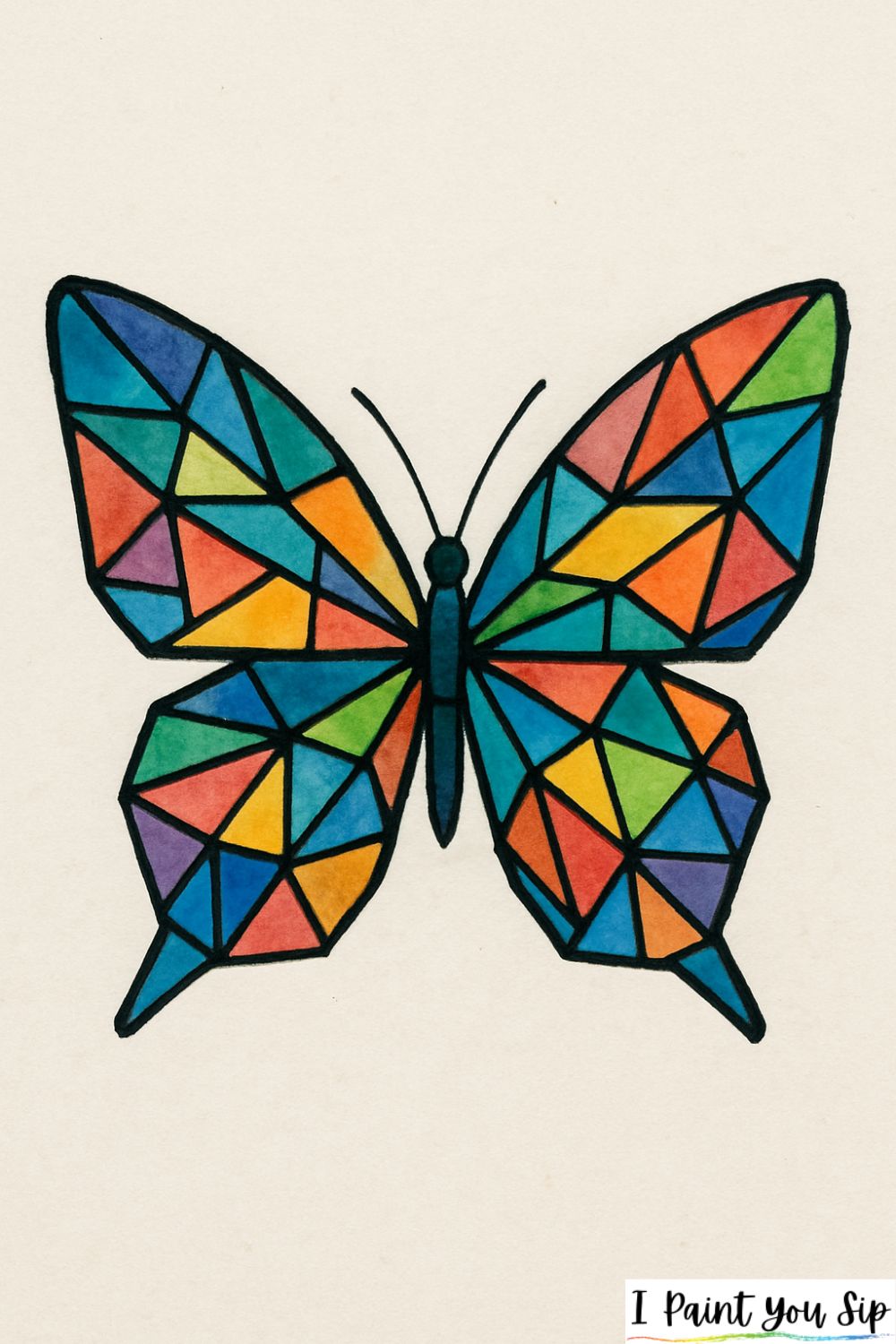 geometric butterfly