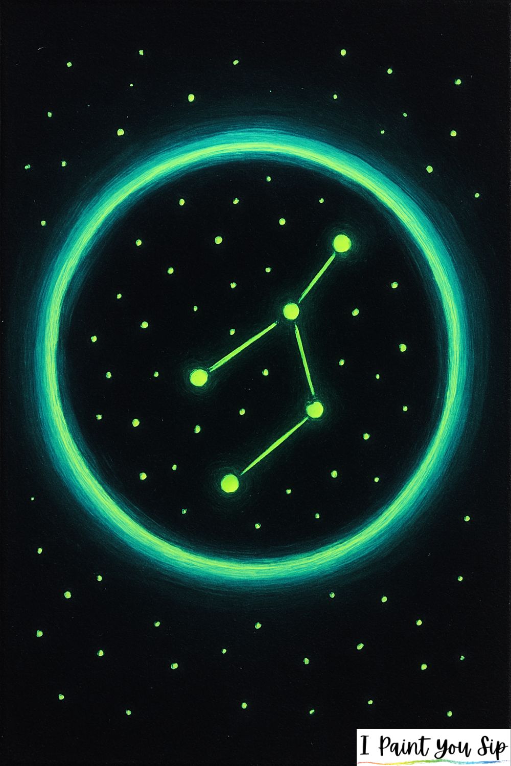 glow-in-the-dark constellation
