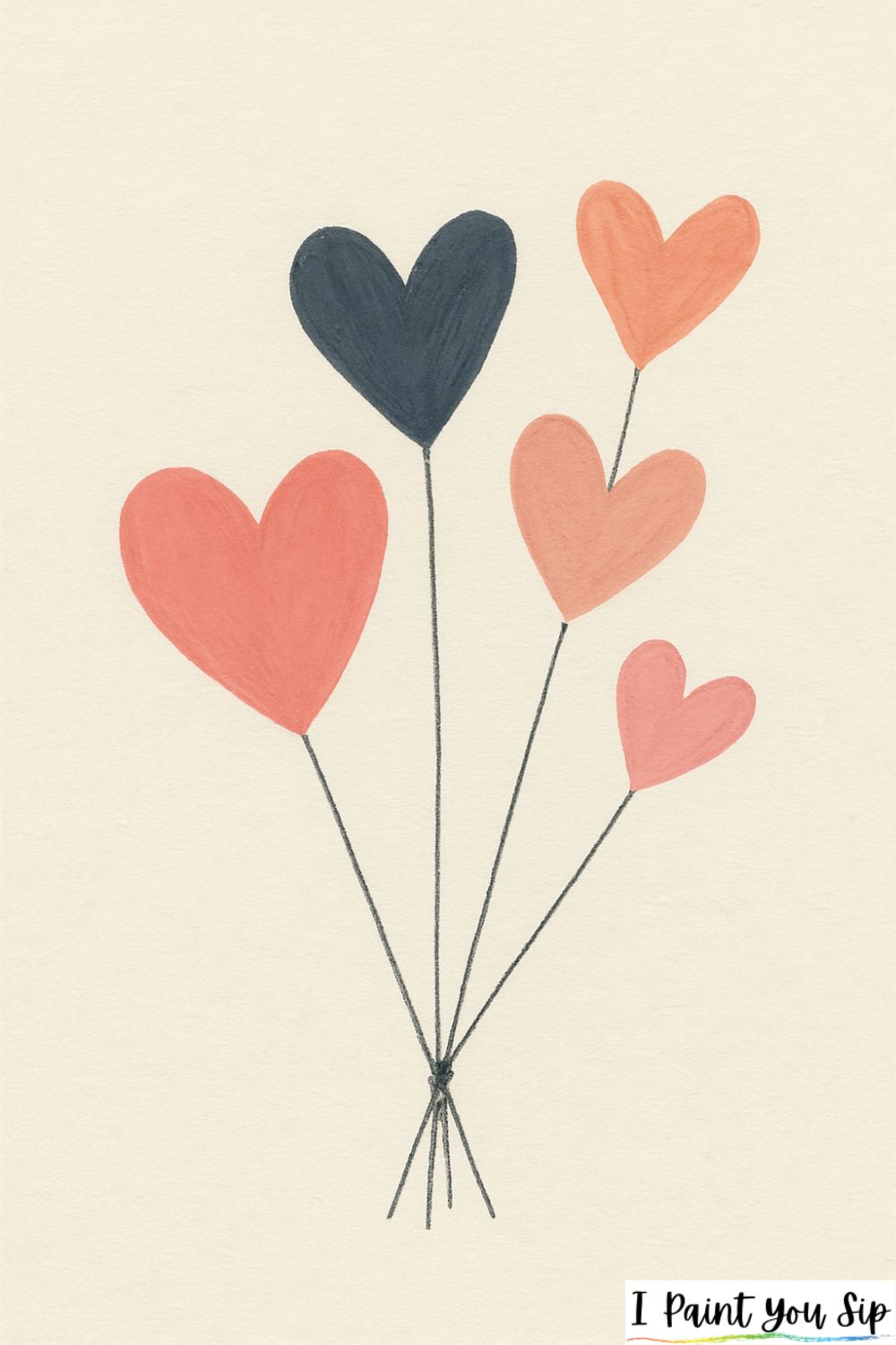 heart balloon bouquet