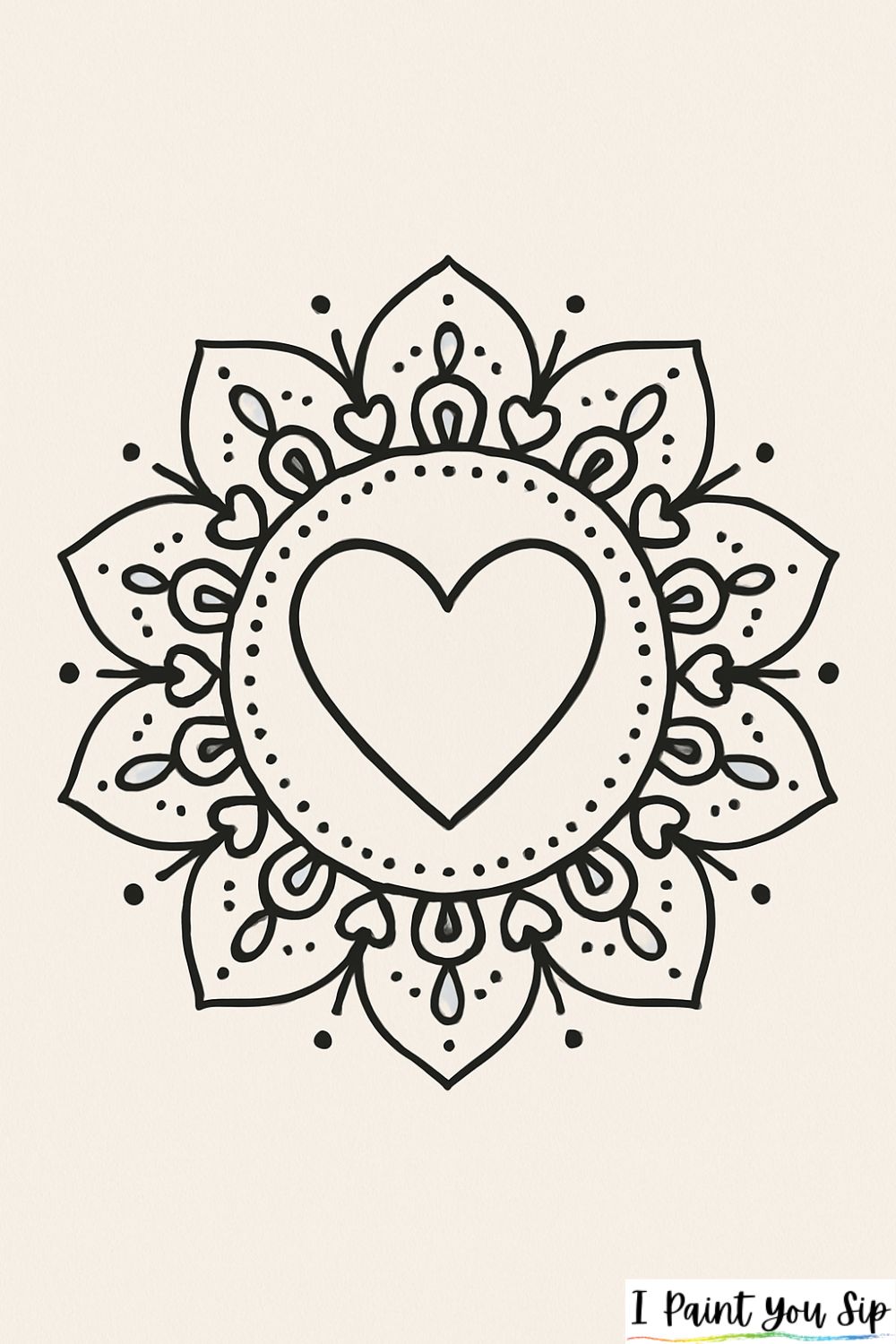 heart mandala