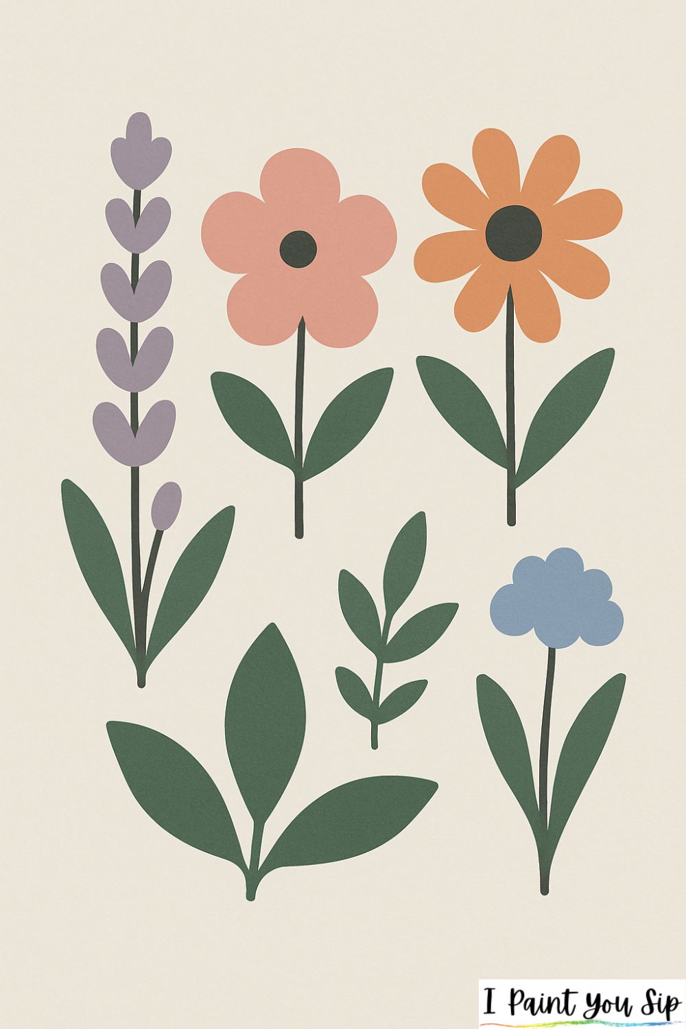 her garden but simplified