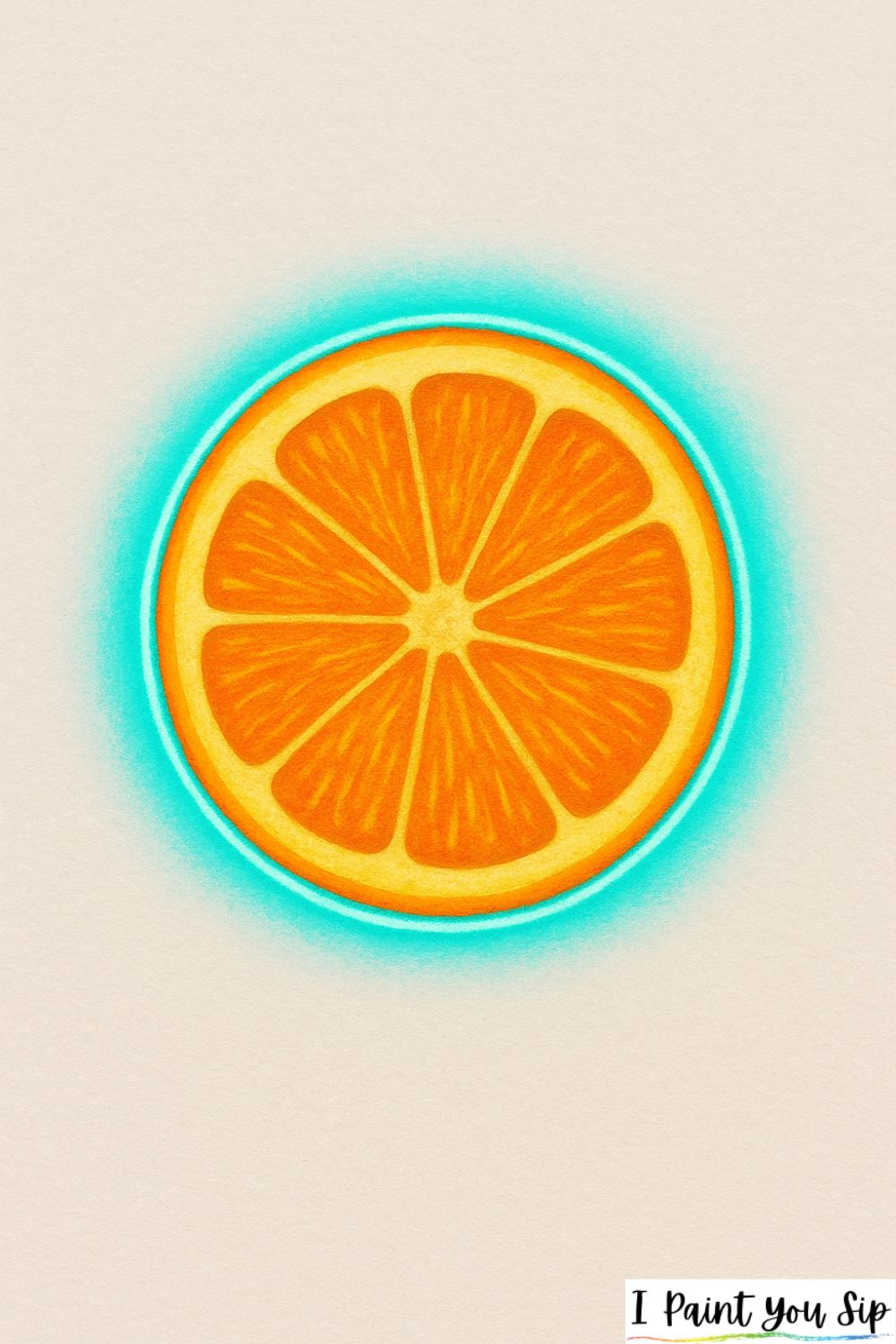 highlighted fruit slice