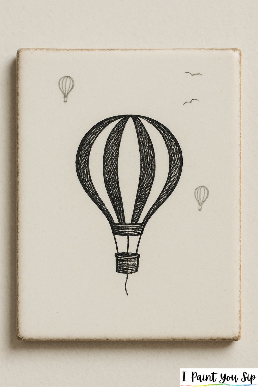 mini hot air balloon