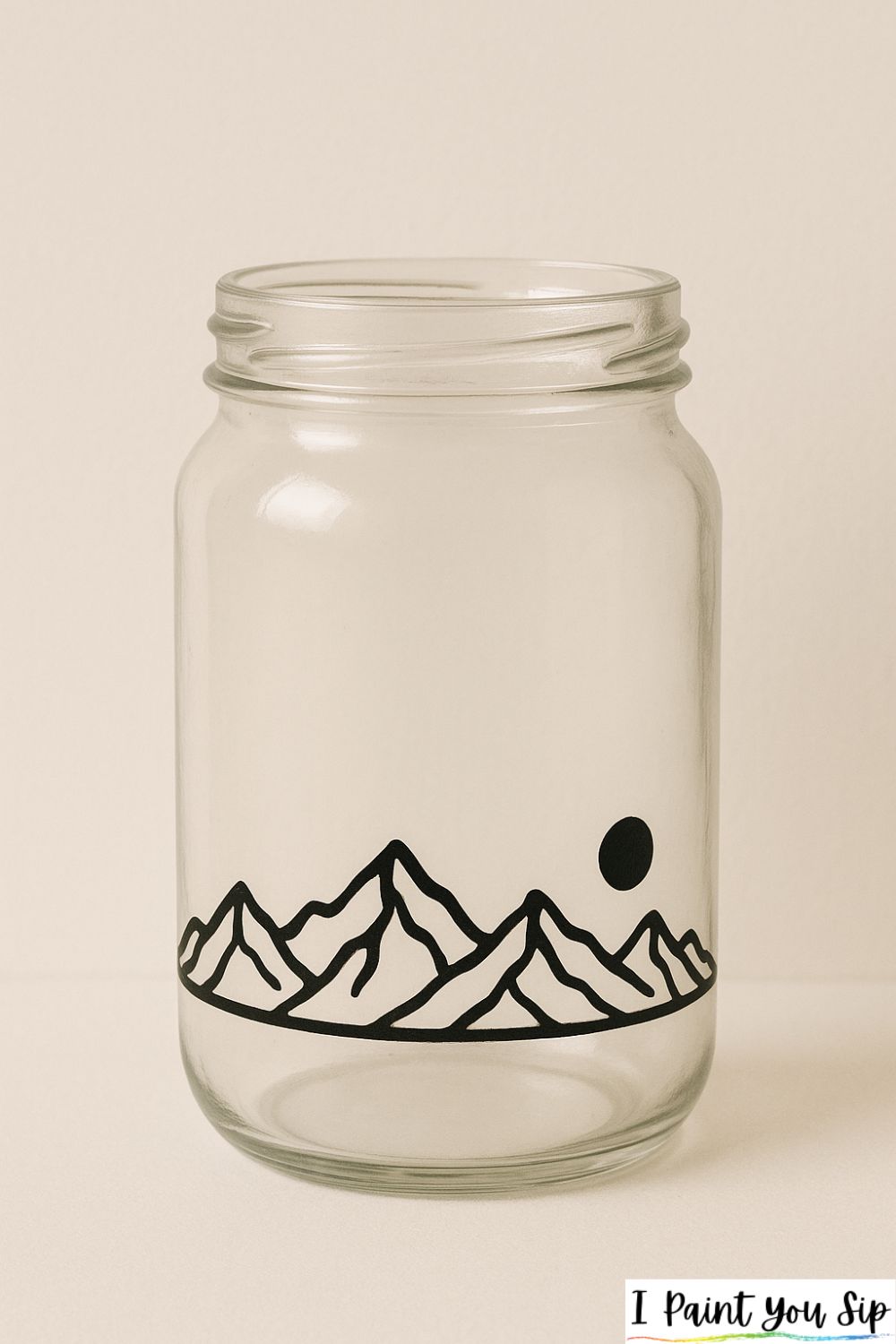 minimalist mountain ring