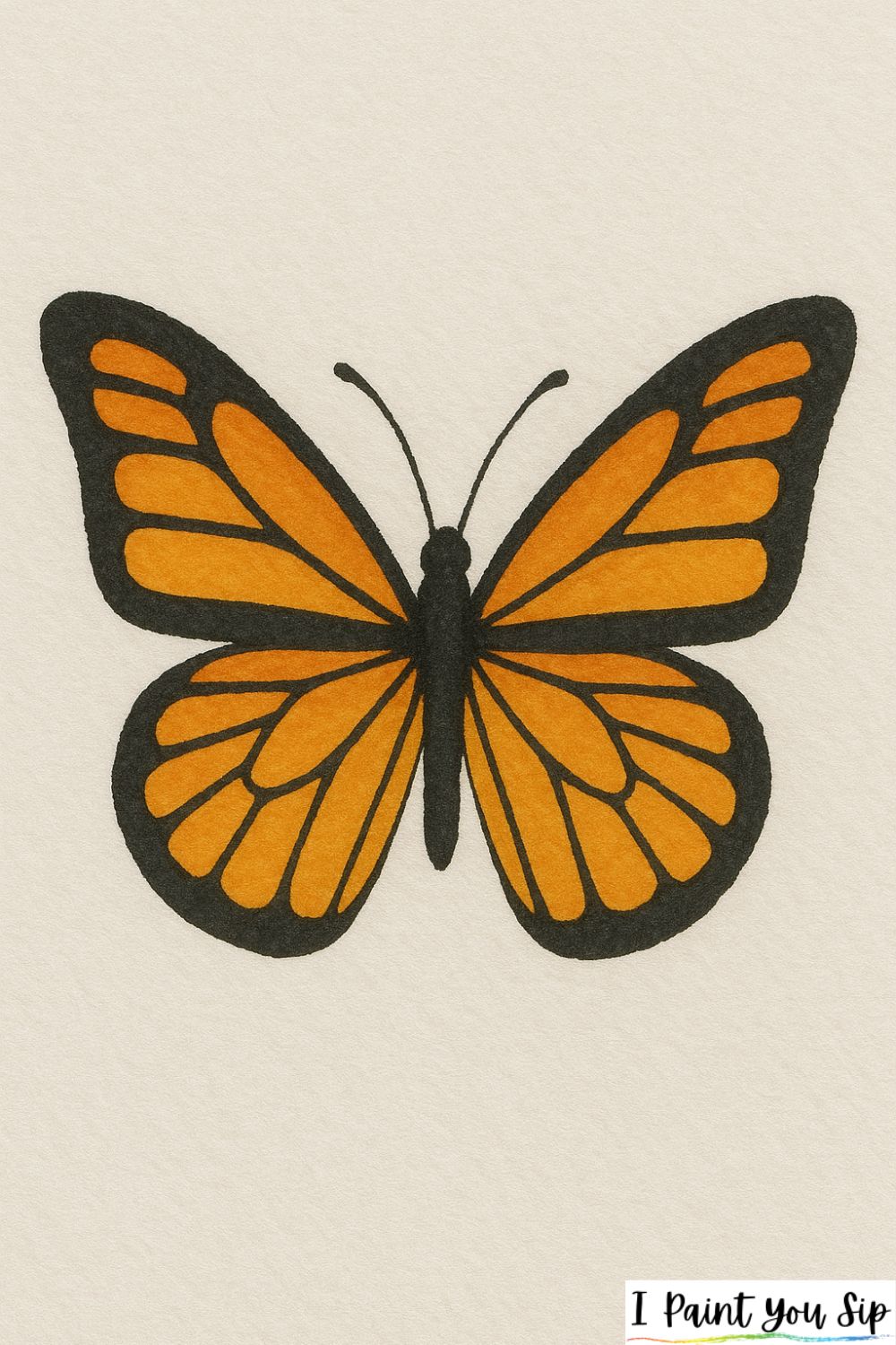 monarch-inspired butterfly