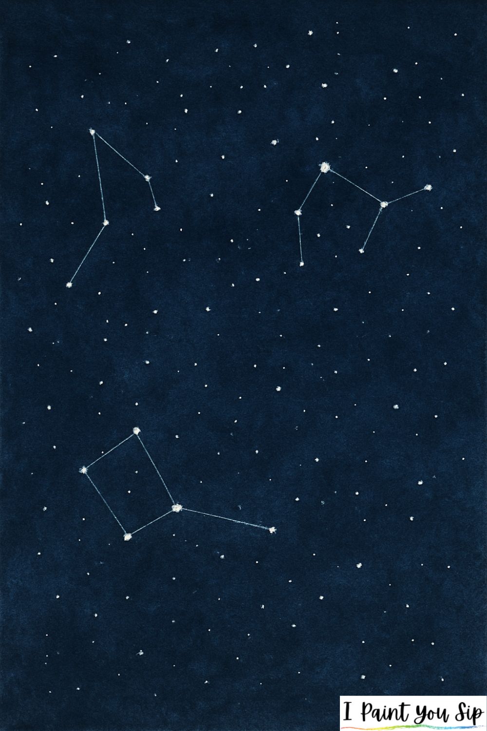 monochrome constellation night