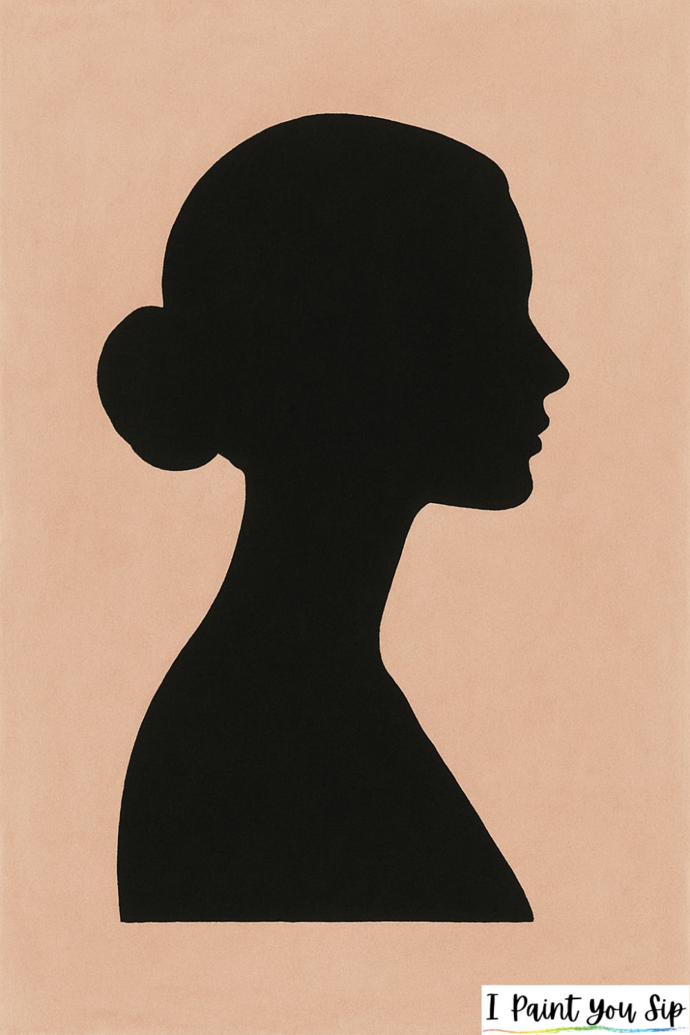 monochrome portrait silhouette