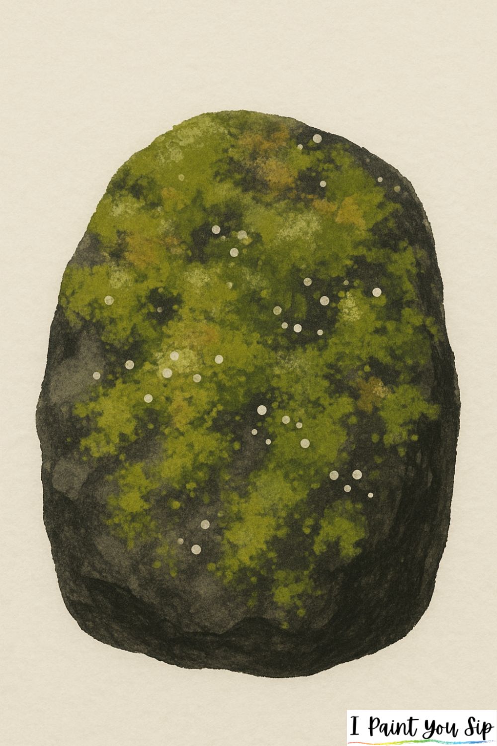 mossy rock close-up