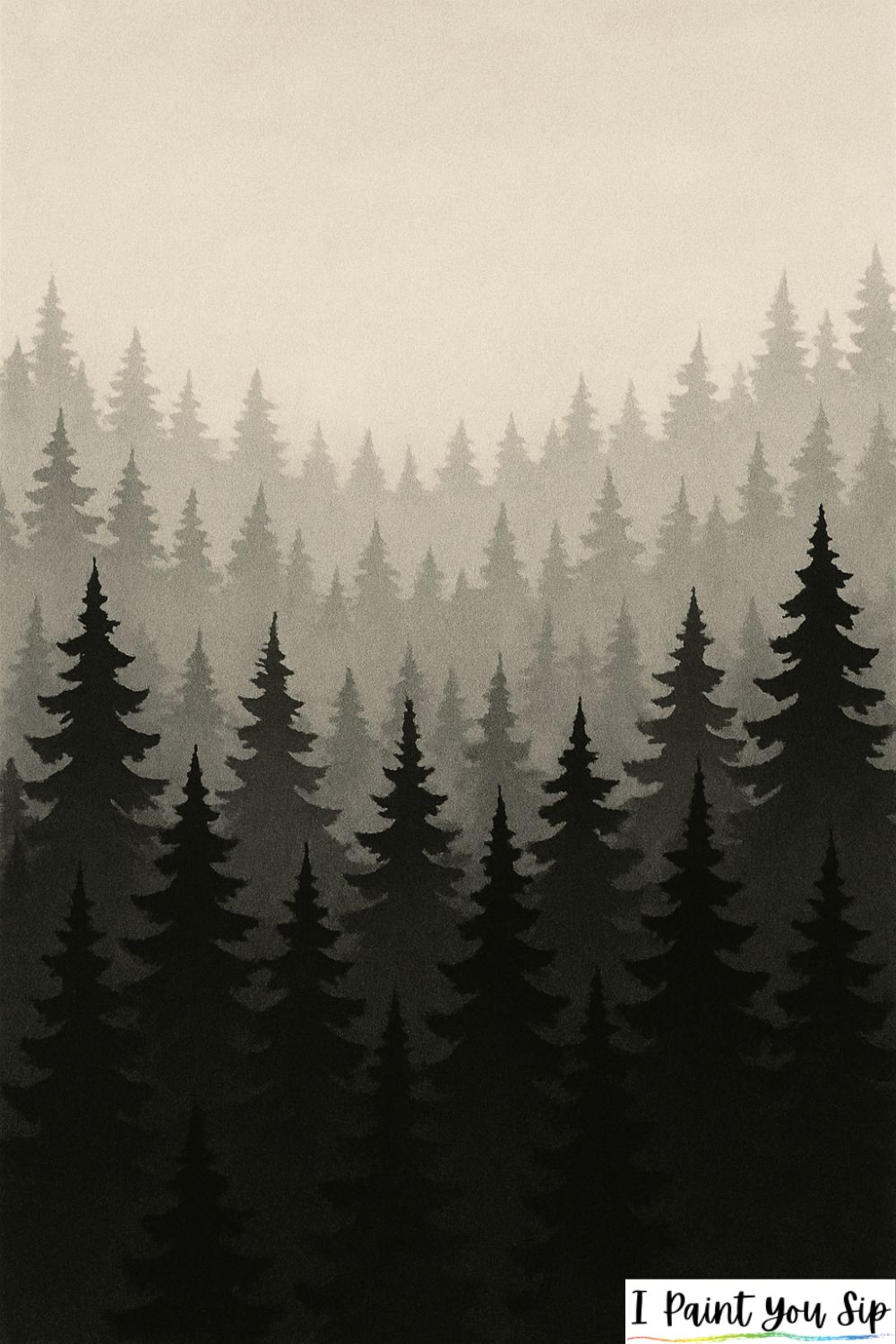 one-color forest