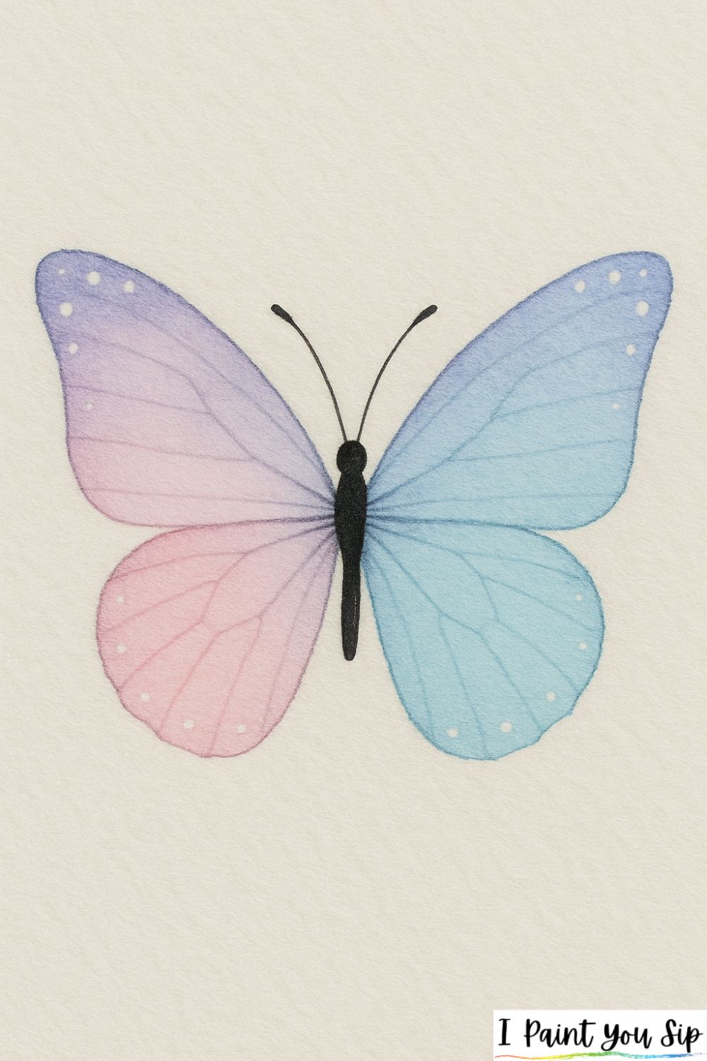 pastel ombre wings
