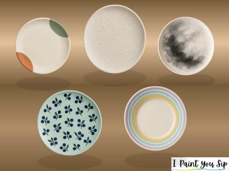 plate painting ideas