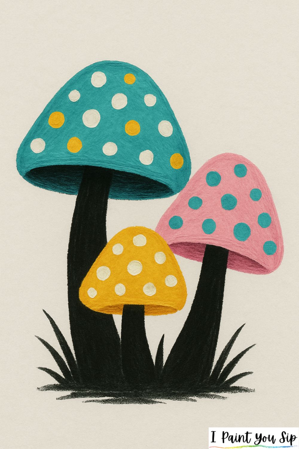 polka-dot fantasy caps