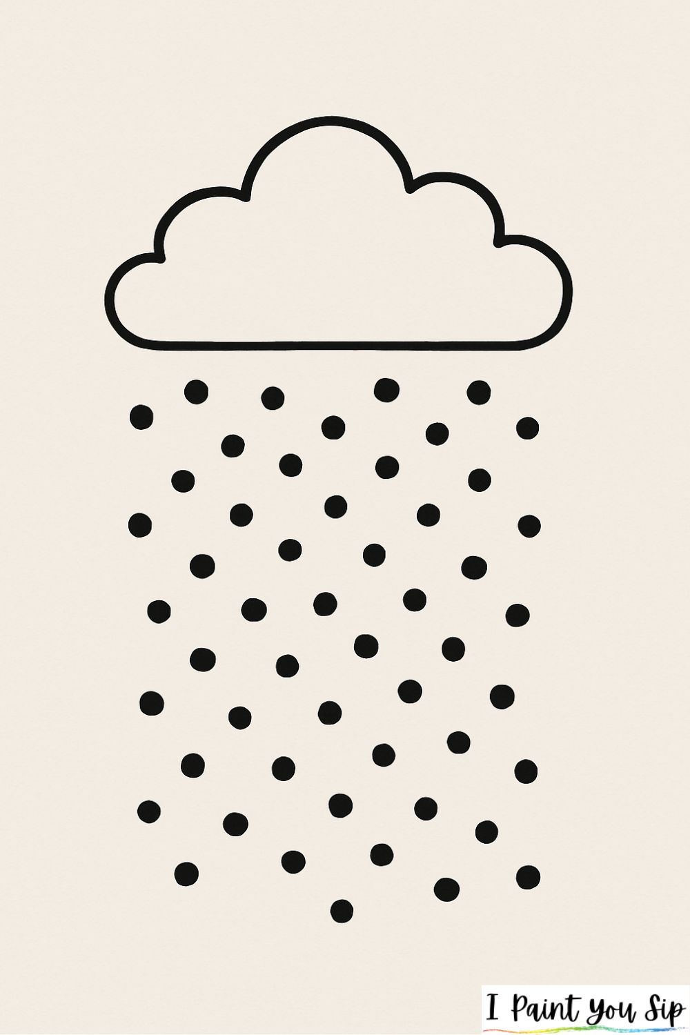 q-tip rain dots